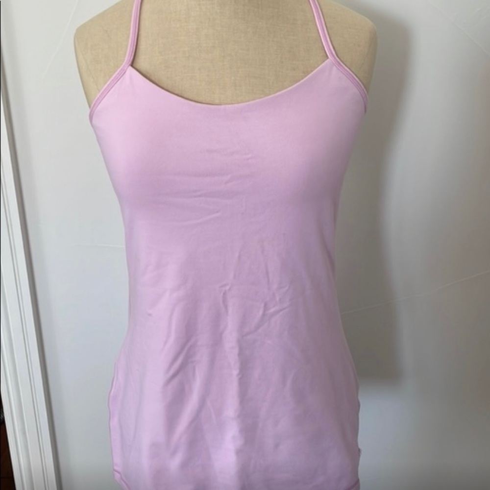 LULULEMON PINK POWER Y TANK
